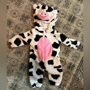 Cow Print Baby One Piece Costume